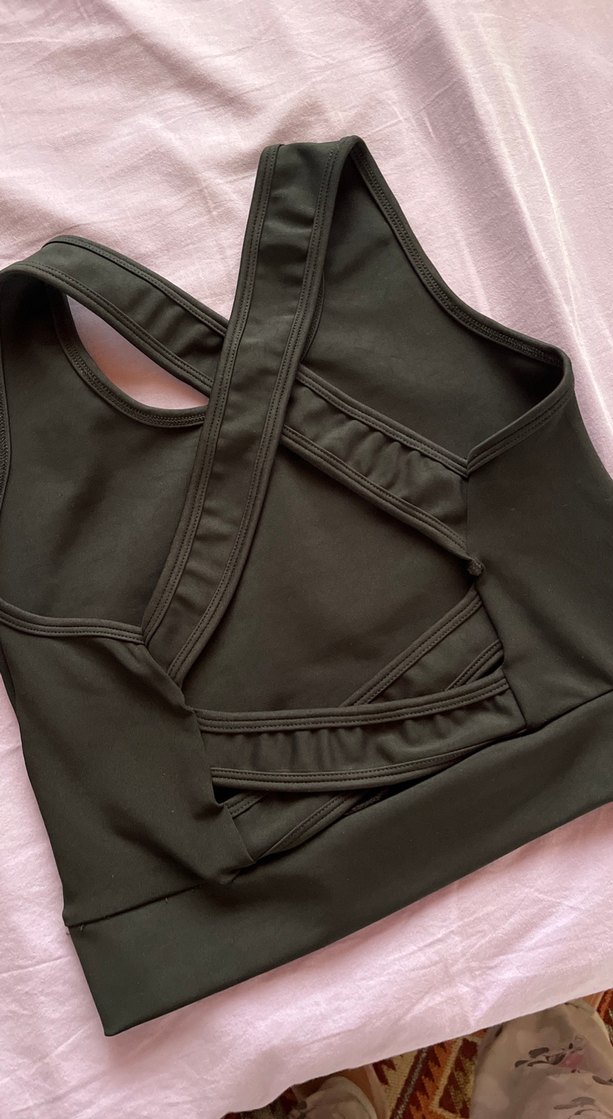 Siyah Mini Sporcu Sütyeni - Görsel 3