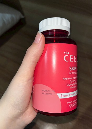 Ceel Skin Kadınlar İçin Cilt Takviyesi 54 Sakız - Görsel 3