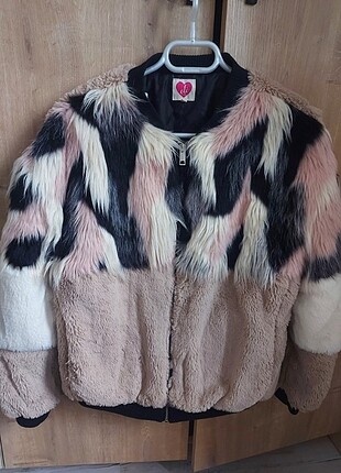 Koton 38 beden peluş mont
