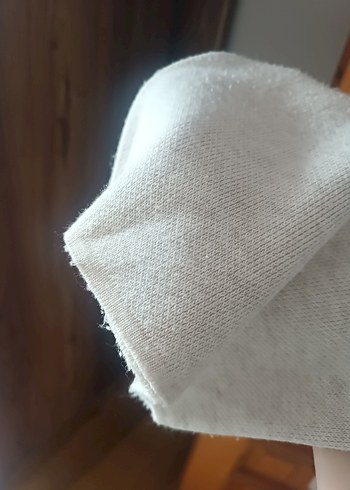 Bej Rahat Kesim triko Kadın Pantolon - Görsel 3