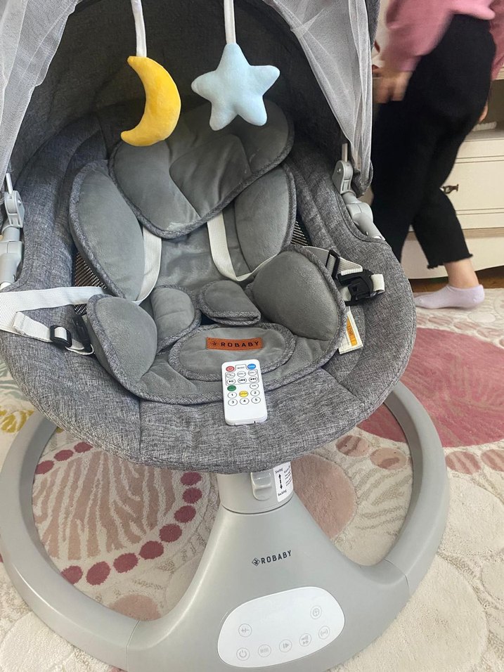 Gri Bebek Ana Kucağı ve Sepeti - Görsel 5