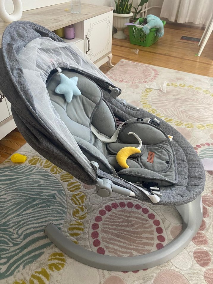 Gri Bebek Ana Kucağı ve Sepeti - Görsel 2