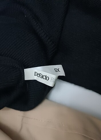 Siyah boğazlı triko kazak  - Görsel 3