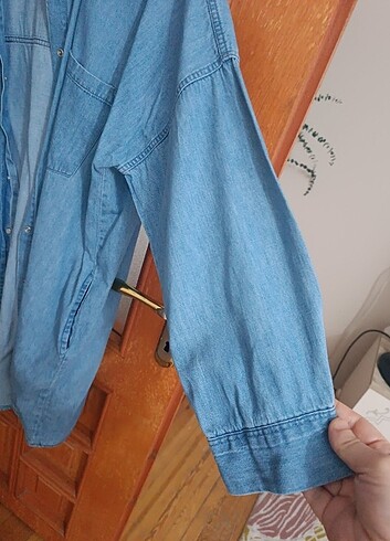 Oversize kot gömlek  - Görsel 5