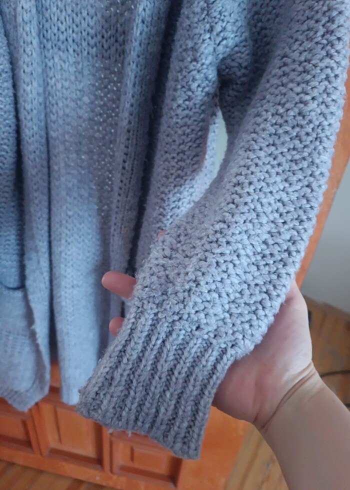 Yünlü hırka - Görsel 4