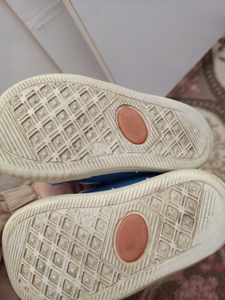 Mavi Erkek Çocuk Cırt Cırtlı Sneakers - Görsel 2