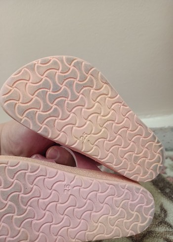 Kız Çocuk Pembe Tokalı Sandalet - Görsel 2