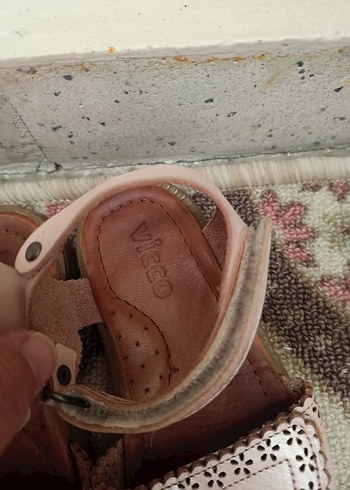 Kız Çocuk Pembe Sandalet - Görsel 2