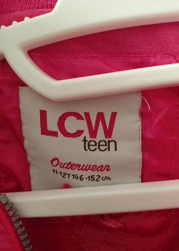 Pembe Rahat Kesim Fermuarlı kız çocuk Ceket - Görsel 3