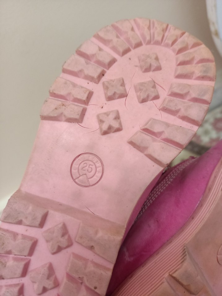 Kız Çocuk Pembe Süet Tokalı Bot - Görsel 4