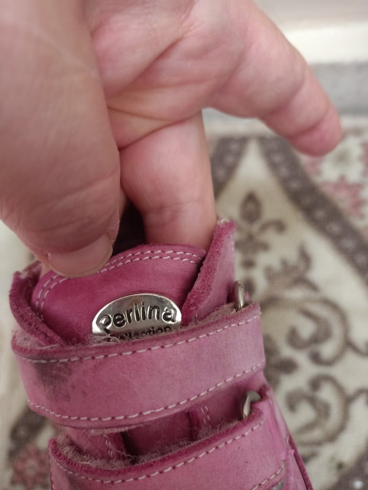 Kız Çocuk Pembe Süet Tokalı Bot - Görsel 3