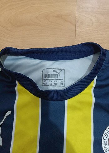 Erkekçocuk Sarı Lacivert Çizgili Kısa Kollu Forma - Görsel 3