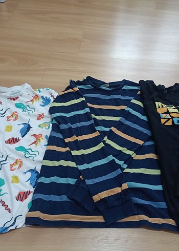 LC Waikiki Baskılı Mavi Çocuk kısa ve uzun kollu penyeler - Görsel 3