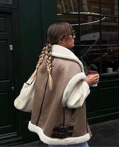 Zara astar detaylı yelek