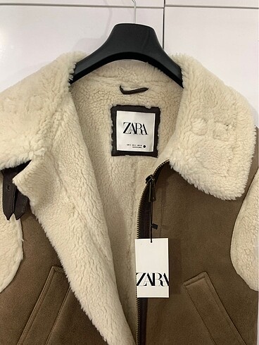 s Beden kahverengi Renk Zara astar detaylı yelek