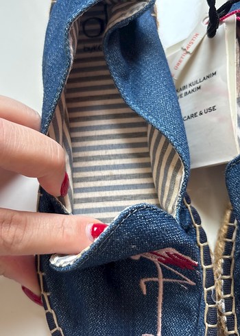 Flamingo Nakışlı Espadril. - Görsel 2