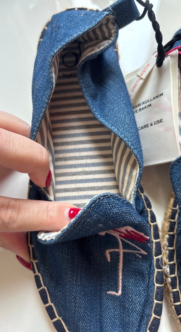 Flamingo Nakışlı Espadril. - Görsel 2
