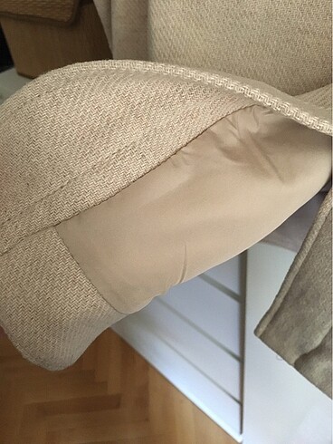 l Beden camel Renk Etiketli H&M mont