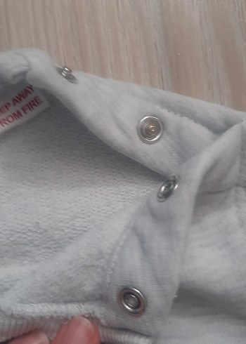 Çocuk Gri  Sweatshirt. 3-4 yaş - Görsel 3