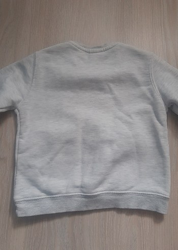 Çocuk Gri  Sweatshirt. 3-4 yaş - Görsel 4