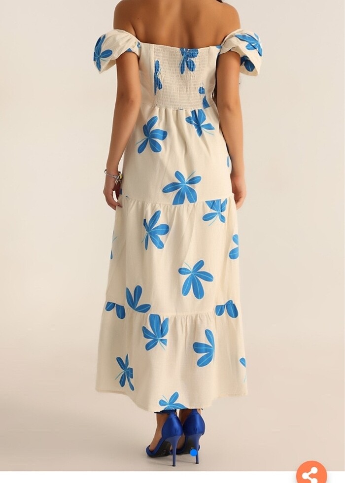 Keten Elbise - Görsel 3