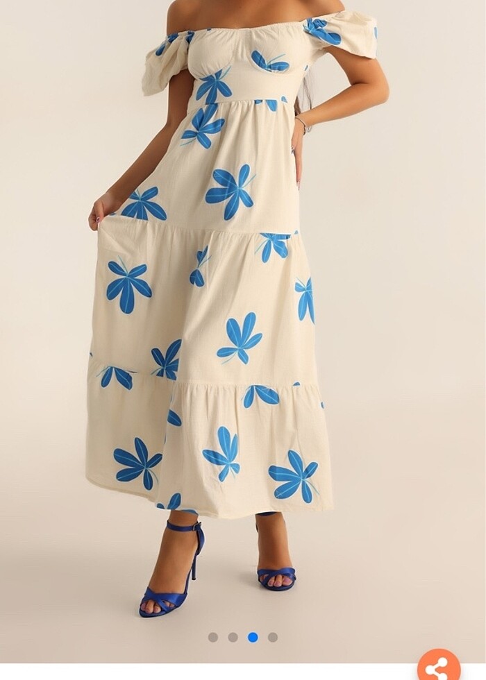 Keten Elbise - Görsel 4