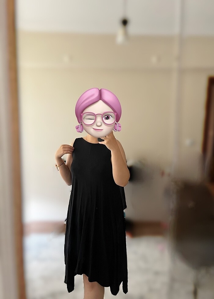 Günlük penye elbise - Görsel 2