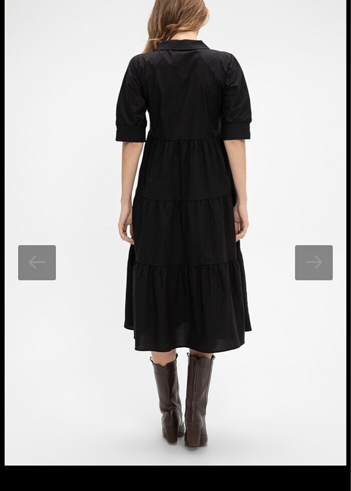 Gömlek elbise - Görsel 2