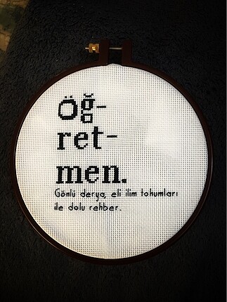 Kanaviçe Pano (Öğretmen)