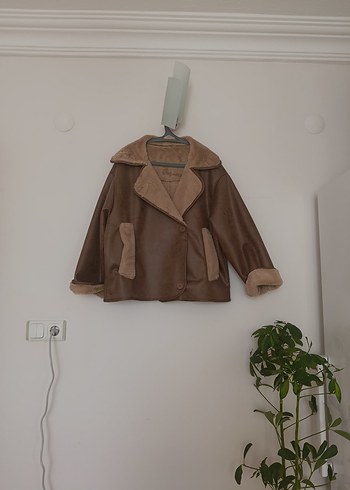 kürk peluş mont yağmurluk - Görsel 6