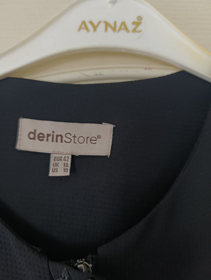 Siyah Uzun püskül detay ferace şık - Görsel 5