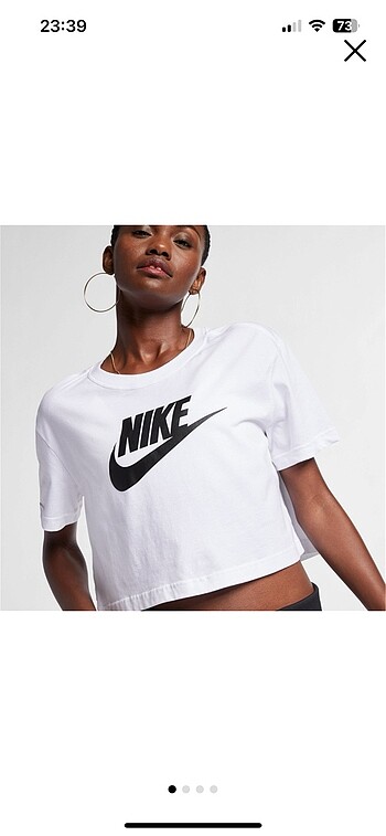 Nike crop tshirt