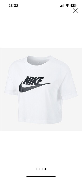Nike Nike crop tshirt