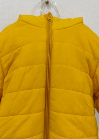 HelloBaby Sarı Kapüşonlu Erkek Çocuk Mont