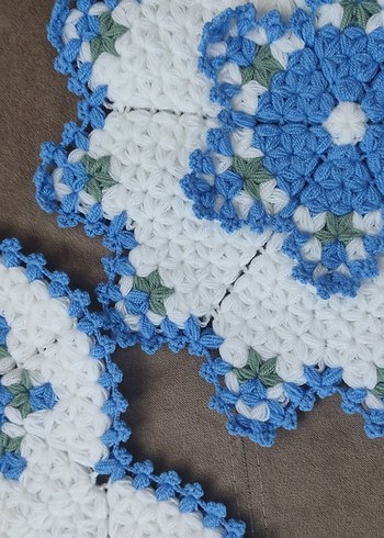 Mavi Beyaz lif seti - Görsel 3