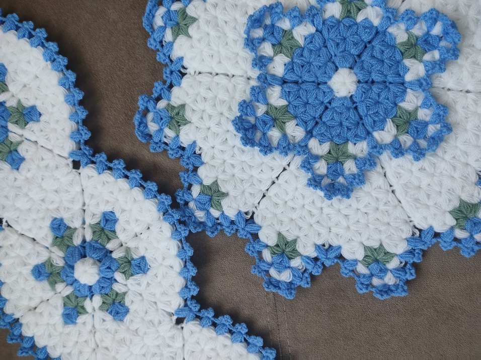 Mavi Beyaz lif seti - Görsel 3