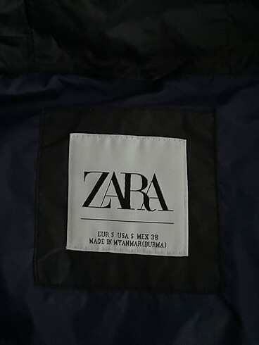 s Beden Erkek mont zara -s
