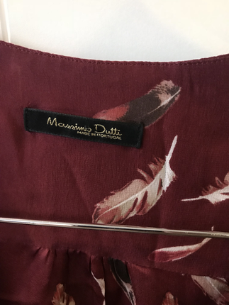 Massimo Dutti Massimo v yaka bluz/gömlek