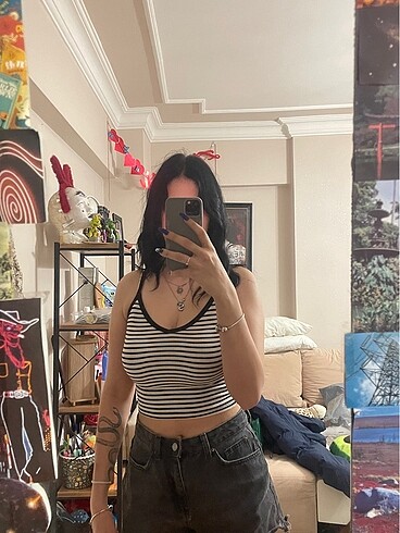 ÇİZGİLİ CROP
