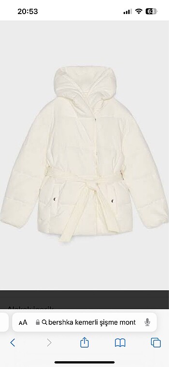 Bershka mont