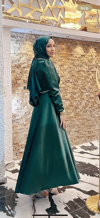 Yeşil abiye