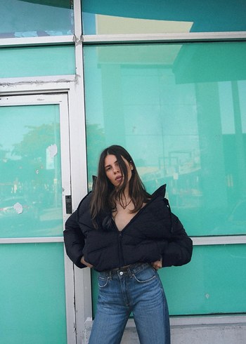 Zara şişme mont