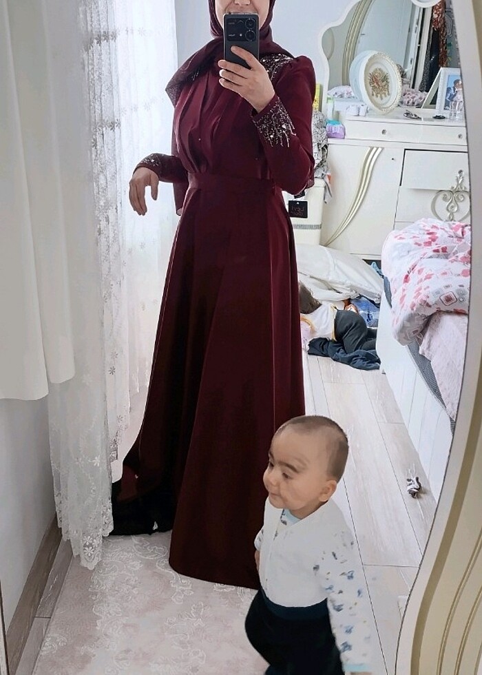 Tesettür Abiye  - Görsel 3