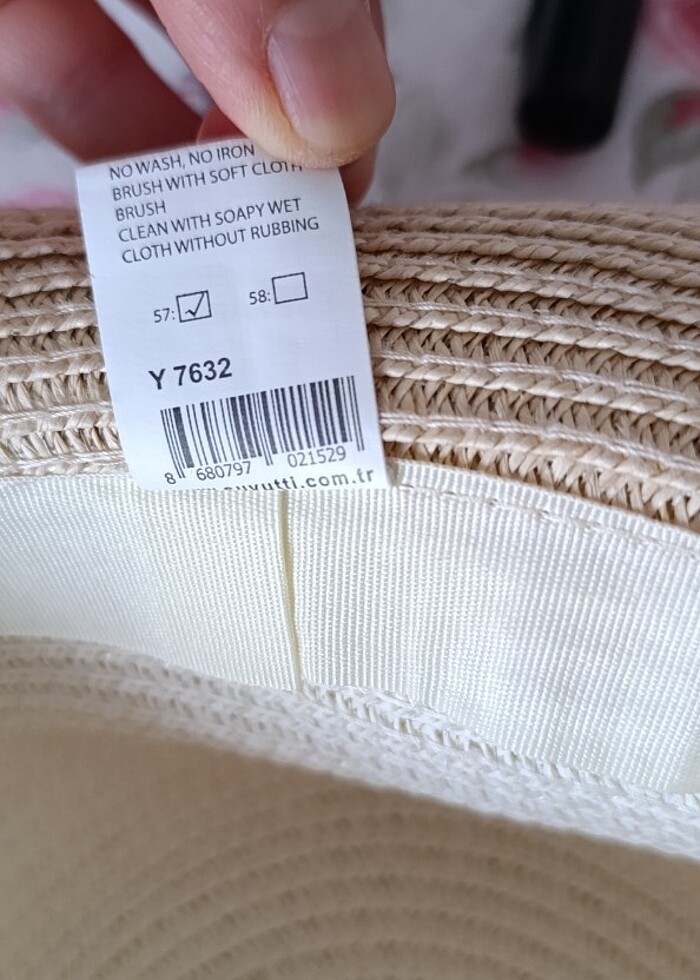 Hasır şapka  - Görsel 5