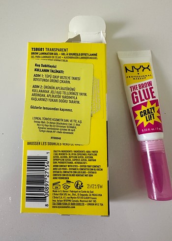 NYX The Brow Glue Renksiz Kaş Jeli - Görsel 2