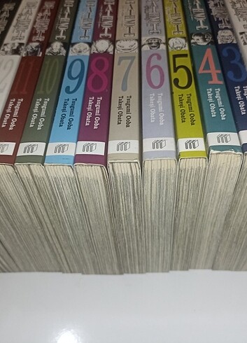 death note / ölüm defteri manga 13 cilt set