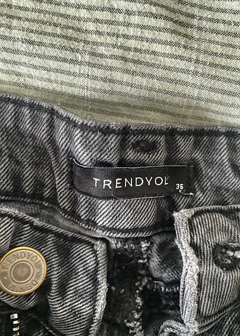 trendyol 36 beden kot şort - Görsel 3
