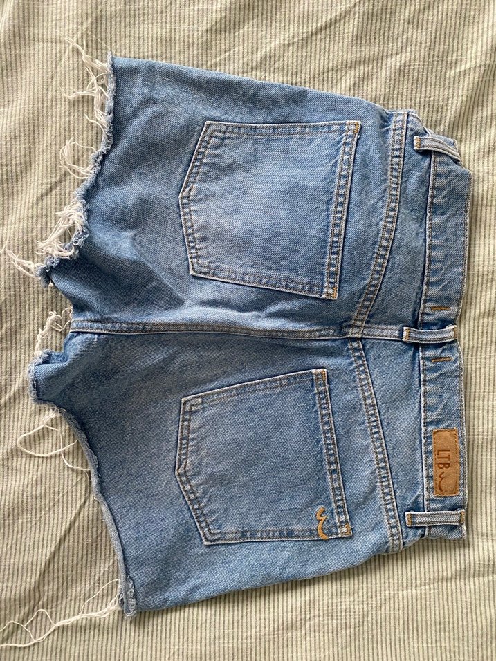 Ltb Jeans mavi kot şort - Görsel 2