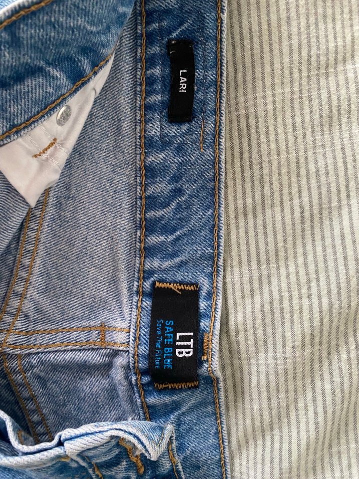 Ltb Jeans mavi kot şort - Görsel 3