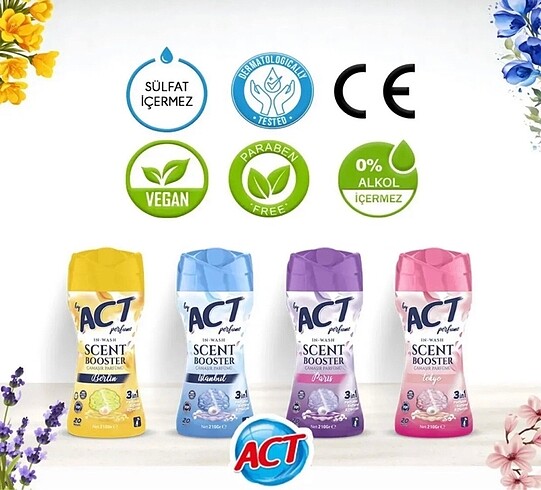 Beden Act Çamaşır Parfümü